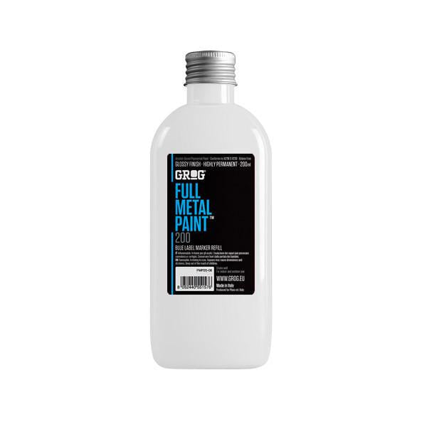 Grog Full Metal Paint Refill - 200ml - Bogota White