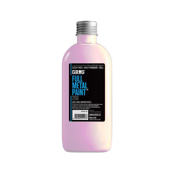 Grog Full Metal Paint Refill - 200ml - Piggy Pink