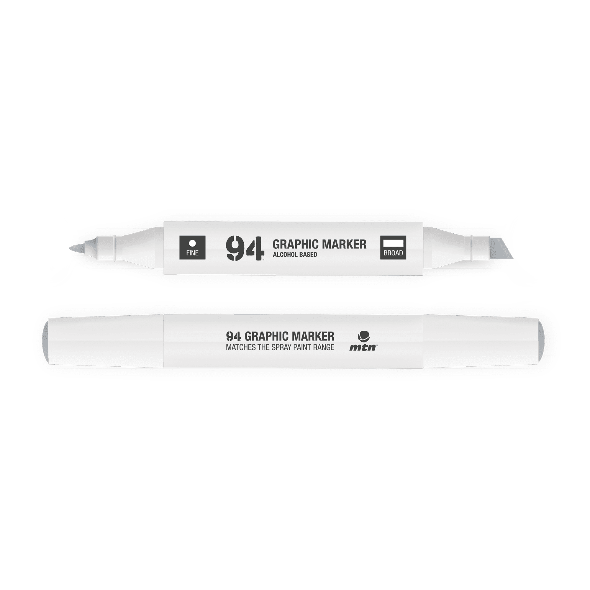 MTN 94 Graphic Marker - Jaws Grey | Spray Planet