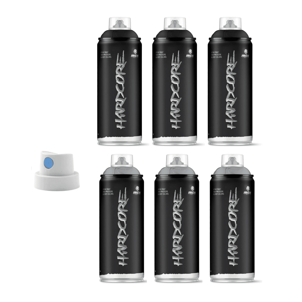 MTN Hardcore Black &amp; Silver Throwie Pack | Spray Planet